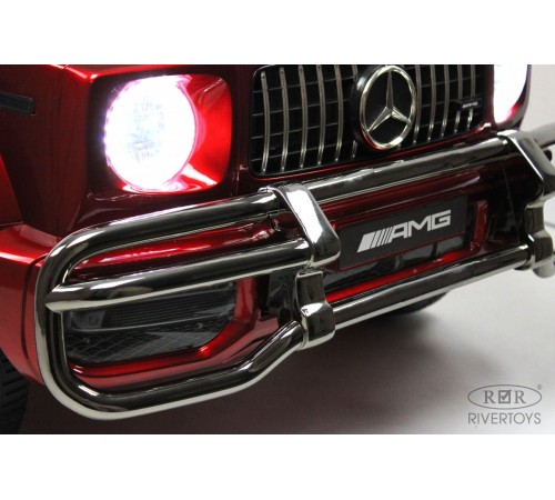 Детский полноприводный электромобиль Mercedes-AMG G63 S307-4WD (Лицензия) с дистанционным управлением вишневый глянец Детский полноприводный электромобиль Mercedes-AMG G63 S307-4WD (Лицензия) с дистанционным управлением вишневый глянец