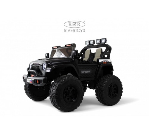 Детский электромобиль Jeep A222AA черный