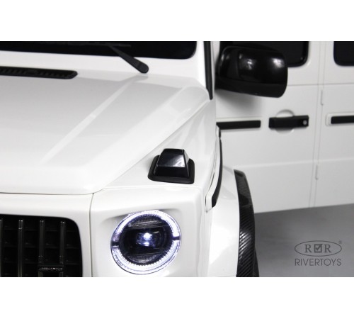 Детский электромобиль Mercedes Benz G63 Y777YY белый Детский электромобиль Mercedes Benz G63 Y777YY белый