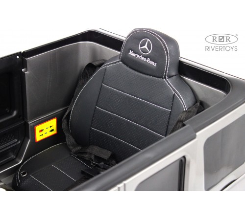 Детский электромобиль Mercedes-AMG G63 4WD (G333GG) серый глянец Детский электромобиль Mercedes-AMG G63 4WD (G333GG) серый глянец