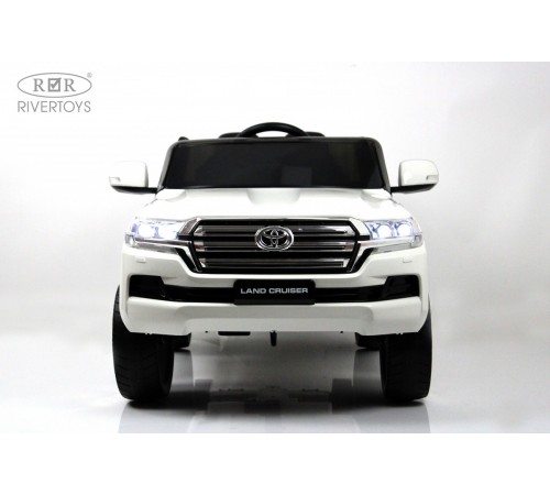 Детский электромобиль Toyota Land Cruiser 200 (JJ2022) белый