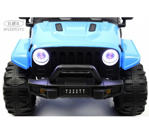 Детский электромобиль T222TT 4WD синий