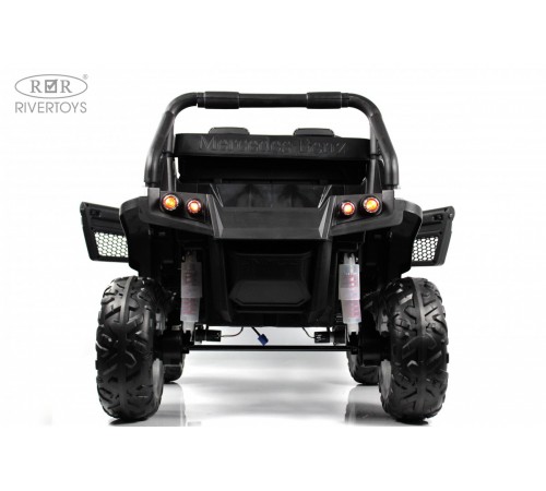 Детский электромобиль Mercedes-Benz Unimog Concept (P555BP) серебристый глянец