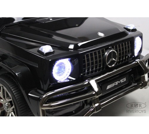 Детский электромобиль AMG G63 4WD (S307) черный глянец Детский электромобиль AMG G63 4WD (S307) черный глянец