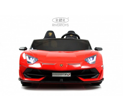 Детский электромобиль Lamborghini Aventador SVJ (A111MP) красный Детский электромобиль Lamborghini Aventador SVJ (A111MP) красный