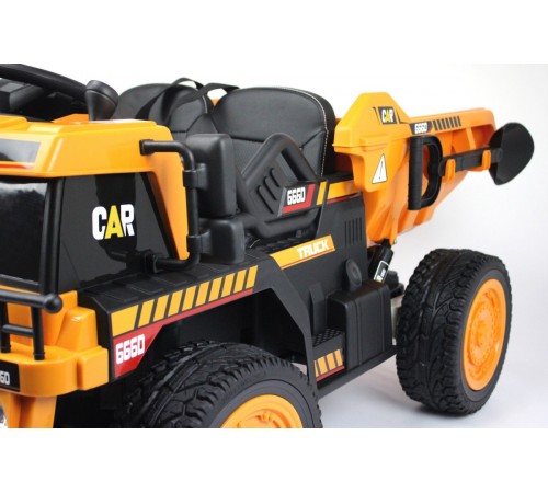 Детский электромобиль C444CC оранжевый