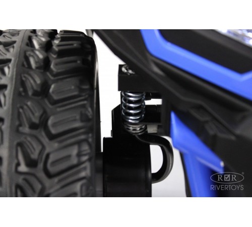 Детский электромобиль C555CC синий Детский электромобиль C555CC синий