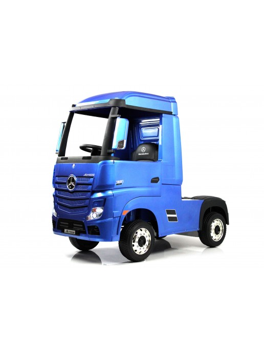 Детский электромобиль Mercedes-Benz Actros HL358 синий глянец