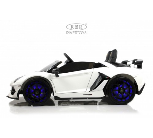 Детский электромобиль Lamborghini Aventador SVJ (A111MP) белый Детский электромобиль Lamborghini Aventador SVJ (A111MP) белый