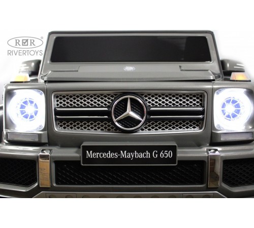 Детский электромобиль Mercedes-Maybach G650 Landaulet (M999MM) серый Детский электромобиль Mercedes-Maybach G650 Landaulet (M999MM) серый