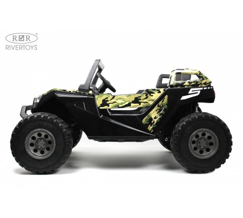 Детский электромобиль Buggy A707АА зеленый камуфляж Детский электромобиль Buggy A707АА зеленый камуфляж