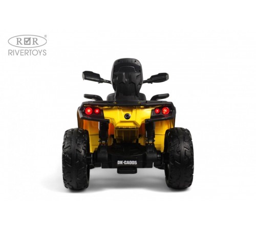 Детский электроквадроцикл BRP Can-Am Outlander (Y888YY) желтый Детский электроквадроцикл BRP Can-Am Outlander (Y888YY) желтый