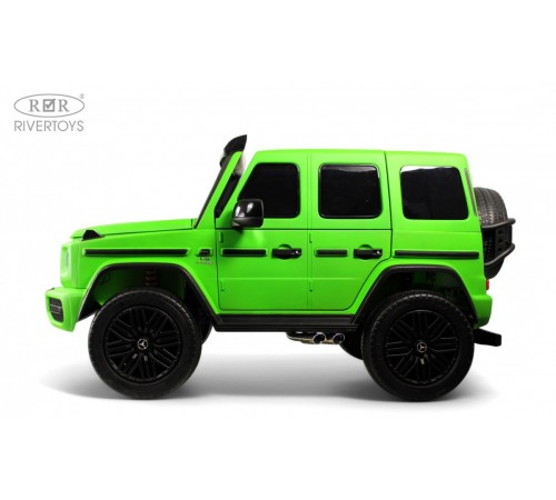 Детский электромобиль Mercedes Benz G63 Y777YY зеленый матовый Детский электромобиль Mercedes Benz G63 Y777YY зеленый матовый