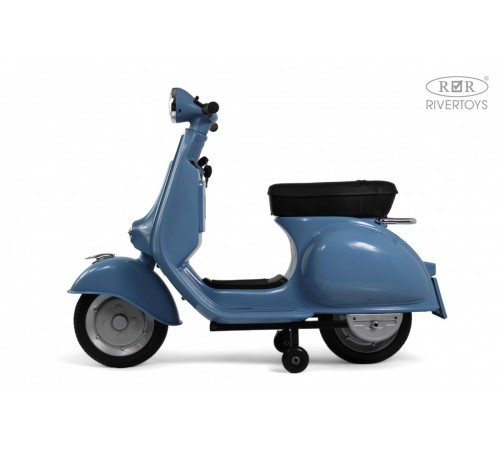 Детский электроскутер VESPA (M888MM) синий