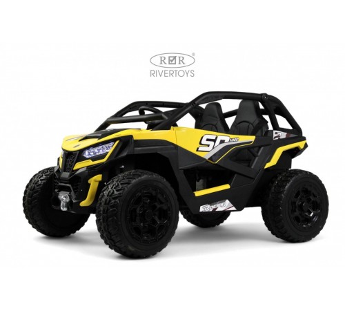 Детский электромобиль C555CC желтый Детский электромобиль C555CC желтый