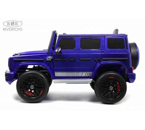 Детский электромобиль Mercedes-Benz G63 4WD (K999KK) синий глянец