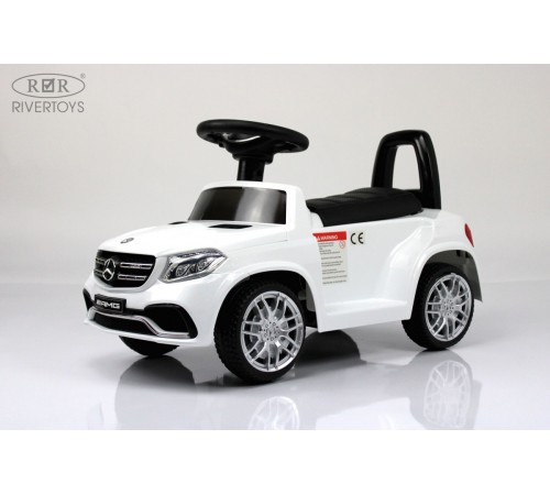 Детский толокар Mercedes-AMG GLS 63 (HL600) белый Детский толокар Mercedes-AMG GLS 63 (HL600) белый