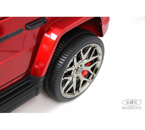 Детский электромобиль AMG G63 (S307) вишневый глянец