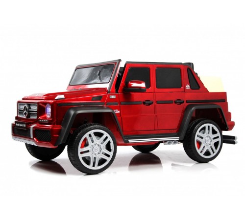 Детский электромобиль Mercedes-Benz Maybach G650 Т101ТТ красный глянец Детский электромобиль Mercedes-Benz Maybach G650 Т101ТТ красный глянец