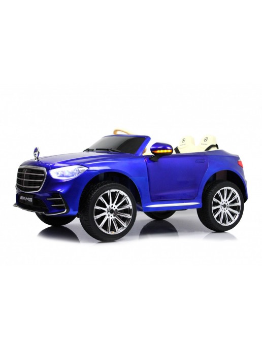 Детский электромобиль Mercdes М333БХ синий 4WD глянец
