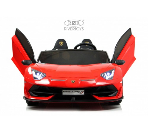 Детский электромобиль Lamborghini Aventador SVJ (A111MP) красный Детский электромобиль Lamborghini Aventador SVJ (A111MP) красный