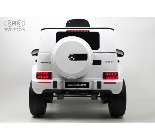 Детский электромобиль Mercedes-Benz G63 4WD (K999KK) белый