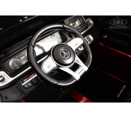 Детский электромобиль Mercedes Benz G63 Y777YY красный глянец Детский электромобиль Mercedes Benz G63 Y777YY красный глянец