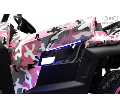 Детский электромобиль T777TT 4WD розовый камуфляж Детский электромобиль T777TT 4WD розовый камуфляж