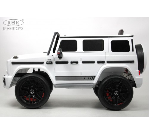 Детский электромобиль Mercedes-Benz G63 4WD (K999KK) белый
