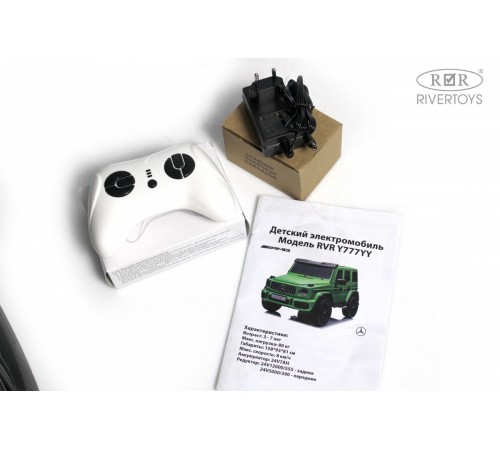 Детский электромобиль Mercedes Benz G63 Y777YY белый Детский электромобиль Mercedes Benz G63 Y777YY белый