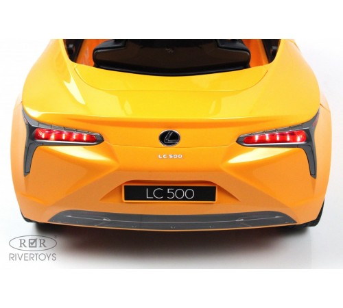 Детский электромобиль Lexus LC 500 (JE1618) желтый