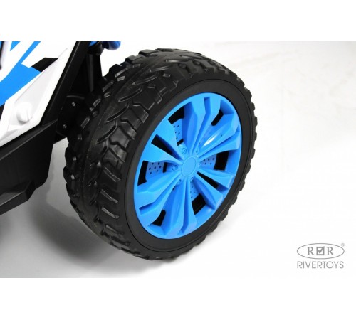 Детский электромобиль F888FF-A 4WD синий Детский электромобиль F888FF-A 4WD синий