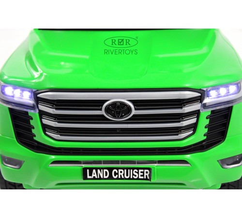 Детский толокар Toyota Land Cruiser 300 Z002ZZ-C зеленый