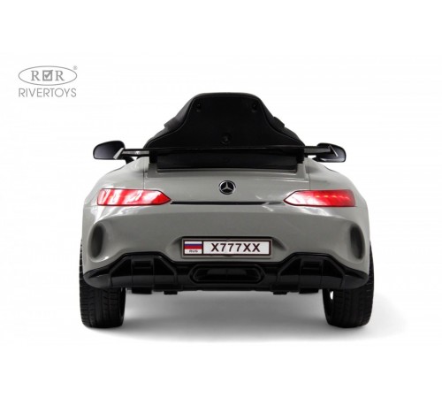 Детский электромобиль Mercedes-Benz AMG GT X777XX серый