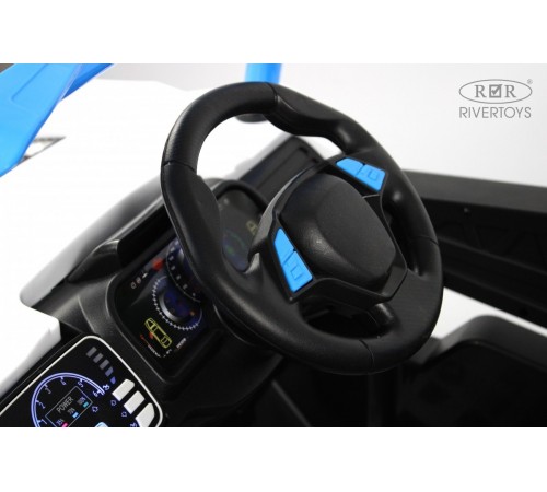 Детский электромобиль F888FF 4WD синий
