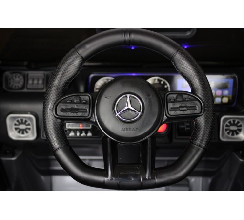 Детский электромобиль Mercedes-Benz G63 (K999KK) серый глянец