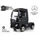 Детский электромобиль Mercedes-Benz Actros HL358 черный глянец