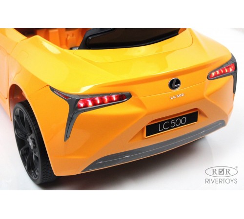 Детский электромобиль Lexus LC 500 (JE1618) желтый