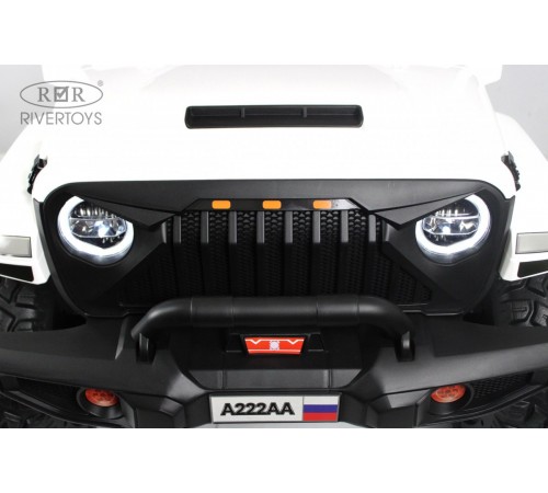 Детский электромобиль Jeep A222AA белый Детский электромобиль Jeep A222AA белый