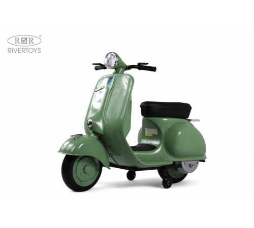 Детский электроскутер VESPA (M888MM) зеленый