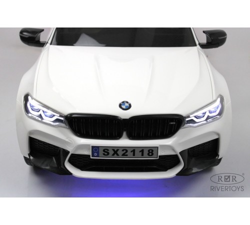 Детский электромобиль BMW M5 (A555MP) белый Детский электромобиль BMW M5 (A555MP) белый