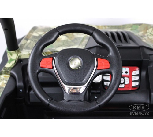 Детский электромобиль P333PP (Buggy) зеленый камуфляж Детский электромобиль P333PP (Buggy) зеленый камуфляж