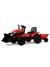 Детский электромобиль трактор-погрузчик T333TT красный