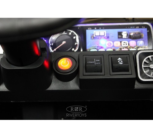 Детский электромобиль Mercedes-Benz G63 4WD (K999KK) черный глянец