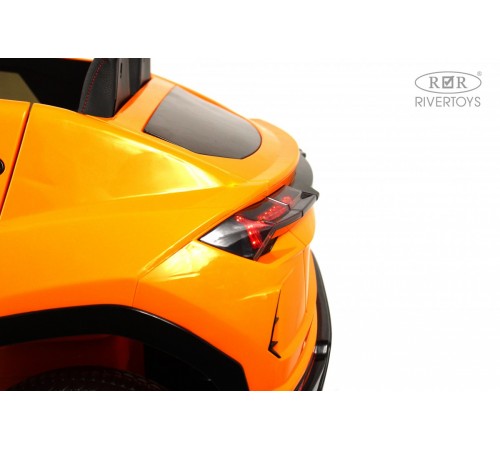 Детский электромобиль Lamborghini Urus (E777EE) оранжевый Детский электромобиль Lamborghini Urus (E777EE) оранжевый