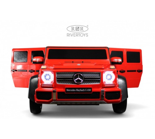 Детский электромобиль Mercedes-Maybach G650 Landaulet (M999MM) красный Детский электромобиль Mercedes-Maybach G650 Landaulet (M999MM) красный