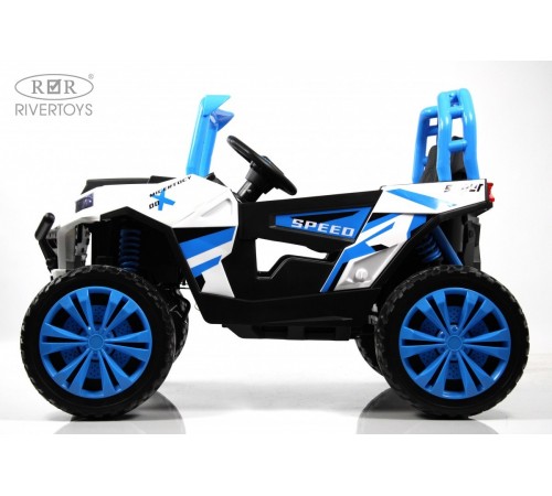 Детский электромобиль F888FF-A 4WD синий Детский электромобиль F888FF-A 4WD синий