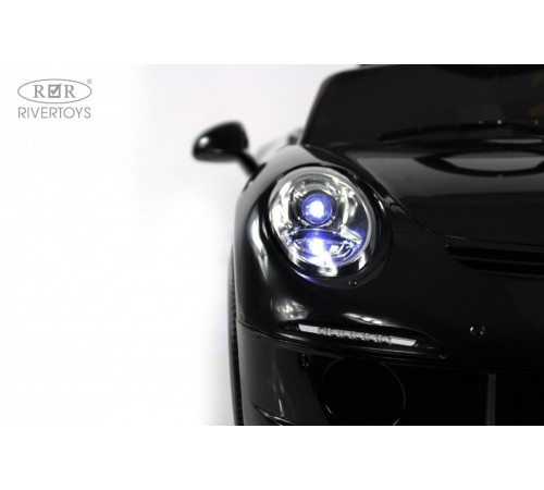 Детский электромобиль Porsche 911 RUF (A444AA) черный Детский электромобиль Porsche 911 RUF (A444AA) черный