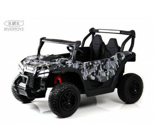 Детский электромобиль P333PP (Buggy) серый камуфляж Детский электромобиль P333PP (Buggy) серый камуфляж