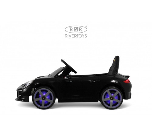 Детский электромобиль Porsche 911 RUF (A444AA) черный Детский электромобиль Porsche 911 RUF (A444AA) черный